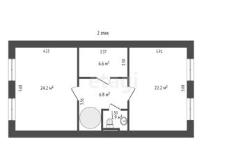 Продам дом, 105 м2, деревня Паренкина