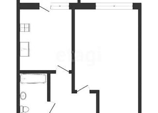 Продается 1-комнатная квартира, 34 м2, Краснодар, Прикубанский округ, Черкасская улица, 58/2