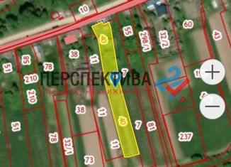 Продажа участка, 20 сот., деревня Карцово, Центральная улица, 46