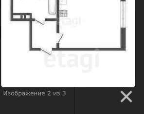 1-комнатная квартира на продажу, 18 м2, Тюмень, 2-я Луговая улица, 24к2, ЖК Салют