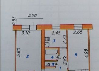 Продам 2-комнатную квартиру, 44 м2, Иваново, Шереметевский проспект, 82А, Советский район