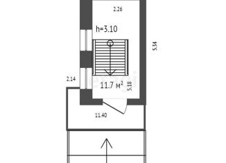 Продажа офиса, 53.8 м2, Красноярск, проспект Мира, Центральный район