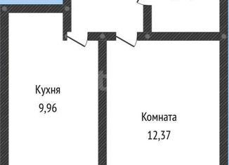 Продаю 1-ком. квартиру, 30.11 м2, Краснодарский край, Воронежская улица, 47/10