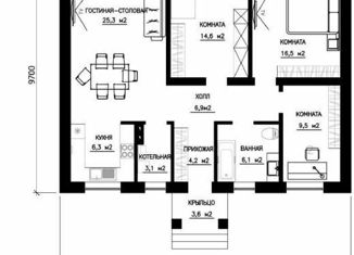 Дом на продажу, 106 м2, Адыгея, улица Хакурате, 8