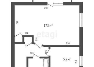 Однокомнатная квартира на продажу, 31.2 м2, Сестрорецк, Приморское шоссе, 300