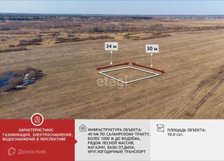 Участок на продажу, 10 сот., деревня Нариманова, Центральная улица, 5