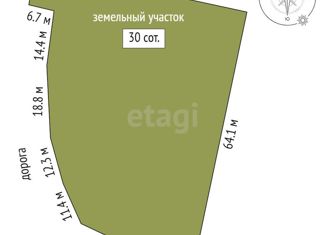 Участок на продажу, 20 сот., село Преображенка, Новая улица, 24