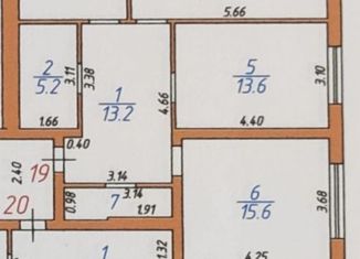 Продается трехкомнатная квартира, 84 м2, Владикавказ, проспект Коста, 288А, 4-й микрорайон