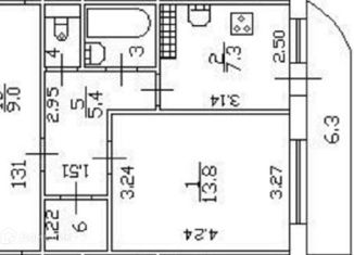 Продается 1-комнатная квартира, 35 м2, Санкт-Петербург, Фрунзенский район, Малая Балканская улица, 36к1