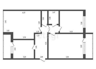 Продам 3-комнатную квартиру, 73.4 м2, посёлок Московский, Лиственная улица, 21А