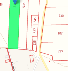 Продается земельный участок, 920 сот., село Тургенево, Октябрьская улица