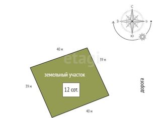 Участок на продажу, 12 сот., Красноярский край