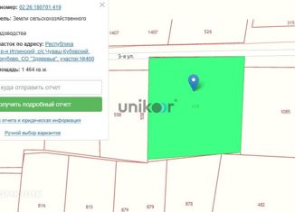 Земельный участок на продажу, 14.6 сот., садовое общество Здоровье