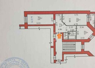 Продается двухкомнатная квартира, 55.8 м2, село Чигири, улица Воронкова, 25