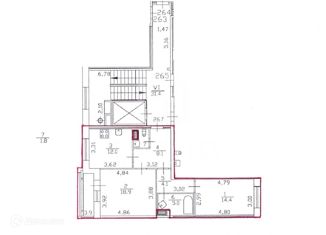 Продажа 2-ком. квартиры, 64.3 м2, Санкт-Петербург, Народная улица, 68к1