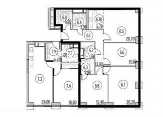 Продаю 5-комнатную квартиру, 161 м2, Москва, Мичуринский проспект, 56, ЗАО