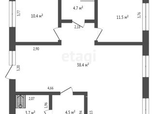 Продается дом, 123.4 м2, Бердск, Отрадная улица