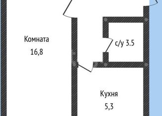 Продаю квартиру студию, 29.3 м2, Краснодар, ЖК Стрижи, улица Автолюбителей, 1Длит4