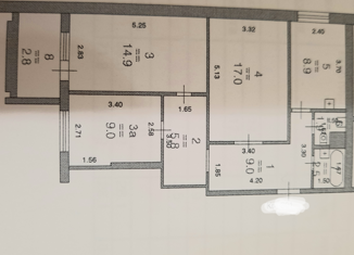 Продается 3-комнатная квартира, 69 м2, Нижний Новгород, улица Карла Маркса, 22, экспериментальный ЖК Мещерское Озеро