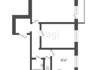 Продам 2-комнатную квартиру, 33 м2, Санкт-Петербург, Английский проспект, 17-19, Адмиралтейский район