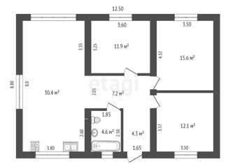 Продается дом, 110 м2, село Краснолесье