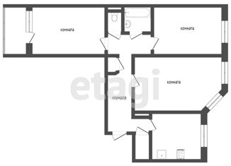 Продажа трехкомнатной квартиры, 68.7 м2, Тюменская область, Ленинградский проспект, 20