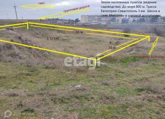 Продажа земельного участка, 12 сот., село Береговое, Центральная улица, 25