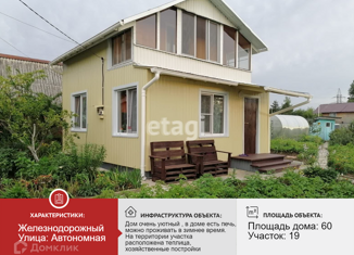 Продается дом, 60 м2, Хабаровск, Автономная улица, 24