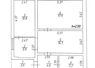 Дом на продажу, 62 м2, хутор Октябрьский, Центральная улица, 172