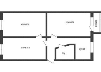 Продаю 3-ком. квартиру, 66.3 м2, Красноярск, Кировский район, Транзитная улица, 18