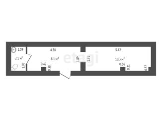 Продам офис, 21 м2, Сестрорецк, Приморское шоссе, 350