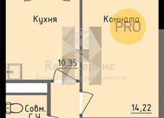 1-ком. квартира на продажу, 35.97 м2, Ижевск, улица Ключевой Посёлок, 23литА, Южный жилой район