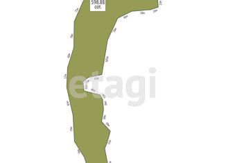 Продаю участок, 598.88 сот., село Анос