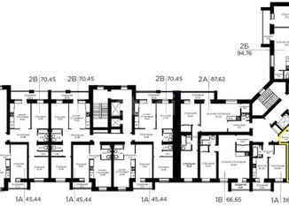 Продается квартира студия, 42.8 м2, Тюмень, улица Тимофея Кармацкого, 7, ЖК Ария