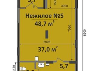 Продам офис, 48.7 м2, Ковров, площадь Победы