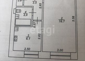 Продается однокомнатная квартира, 30 м2, Тверь, улица Ерофеева, 14, Центральный район