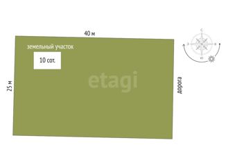Продажа участка, 10 сот., СНТ Липки, Ромашковая улица