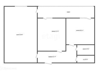 Продажа 2-комнатной квартиры, 54.1 м2, Краснодар, Российская улица, 267к4, Прикубанский округ