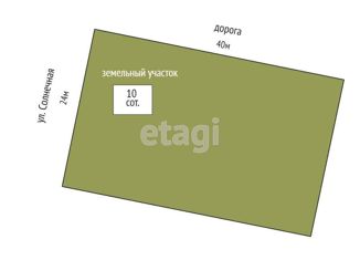 Продается земельный участок, 10 сот., село Лекарственное, Солнечная улица