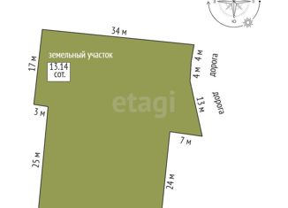 Дом на продажу, 40 м2, садоводческое некоммерческое товарищество Источник-2, Полевая улица