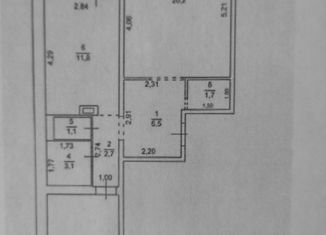 Продаю 2-комнатную квартиру, 60.2 м2, Тверь, Оснабрюкская улица, 25К1, Пролетарский район