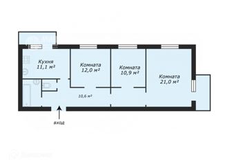 Продам 3-комнатную квартиру, 77.1 м2, Москва, Бутырская улица, 86, метро Дмитровская