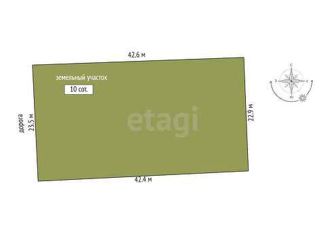 Продам земельный участок, 10.18 сот., деревня Субботина