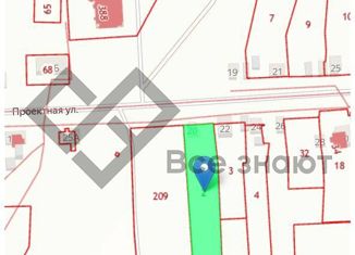 Продаю участок, 24 сот., поселок Заозёрный, Проектная улица, 20