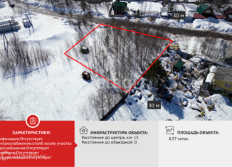 Продам земельный участок, 8.57 сот., Сургут, Первая улица, 39