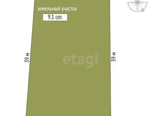Продаю участок, 9.13 сот., село Тюнево