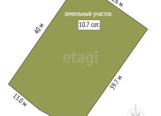 Продам участок, 10.7 сот., Екатеринбург, Орджоникидзевский район, улица Уральских Рабочих, 125