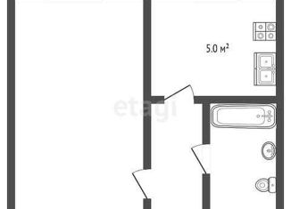 1-комнатная квартира на продажу, 22 м2, Ярославль, улица Блюхера, 86/9, Северный жилой район