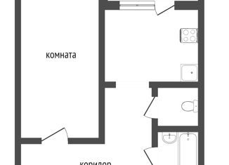 Продажа 1-комнатной квартиры, 39.8 м2, Нижневартовск, Северная улица, 48В