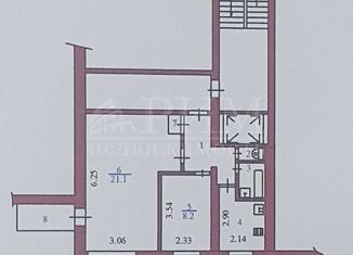 2-ком. квартира на продажу, 45 м2, Пенза, проспект Победы, 89